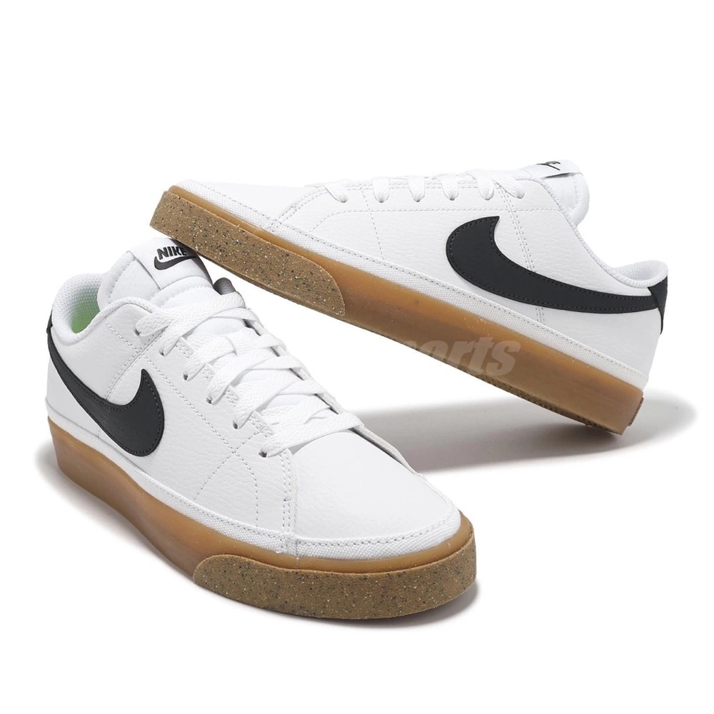 Nike Wmns Court Legacy NN White Anthracite Gum Women Casual Shoes size 10 New - Picture 6 of 8